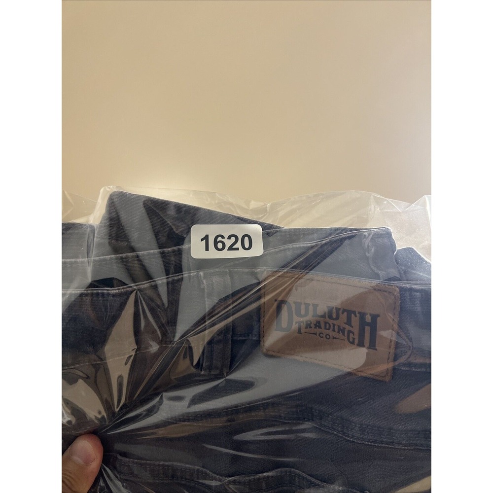 Duluth Trading Pant Men 40x30 Blue Gray Flex Fire Hose Workwear Heavy Duty 36x28 - Picture 16 of 16